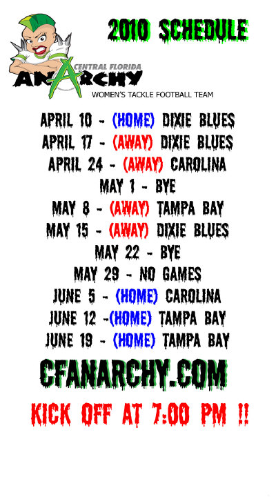 Schedule